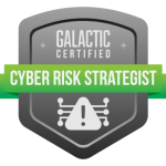 Ctyber risk badge